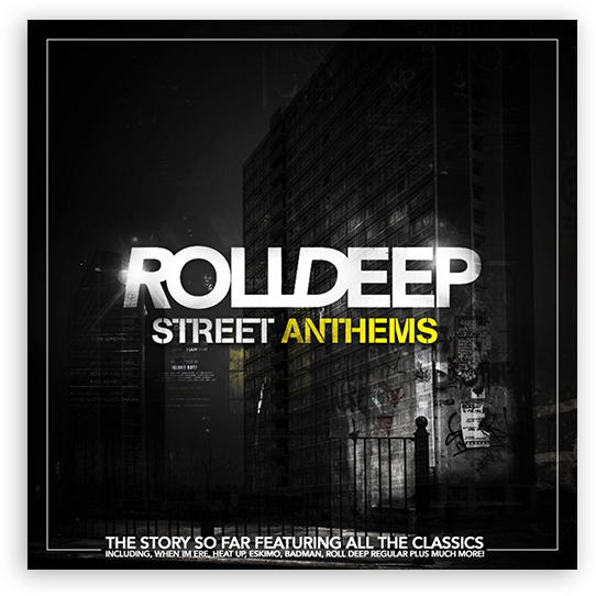 Roll Deep Crew: Street Anthems (Island Records)<br />Lin Gardiner - Recording, Mix Engineer (Tracks)<br /><a href="https://open.spotify.com/album/6T65RzCNt958wL1PuIlxMm?autoplay=true">Listen Here</a>
