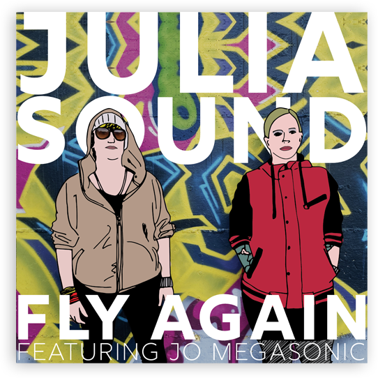 Julia Sound: Fly Again (Boomsmack Records)<br />Lin Gardiner - Co-Writer, Producer, Mixer<br /><a href="https://smarturl.it/c4l5i5" target="_blank" rel="noopener noreferrer">Listen Here</a>