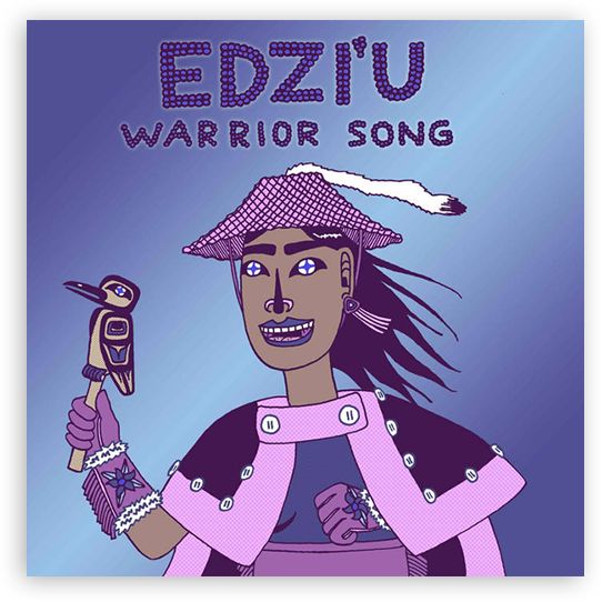 Edzi'u : Warrior Song (Ts'ats'ee Sounds)</br>  Lin Gardiner - Co-Producer, Mixer</br><a href="https://open.spotify.com/track/5ipWmv6TbaIR1aYzBggR69?si=7365f4dafb5c4cb5" target="_blank" alt="Edzi'u - Warrior Song (Ts'ats'ee Sounds)" rel="noopener">Listen Here</a>